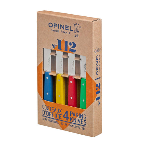 Opinel No.112 Stainless Steel Paring Knives Set 001233