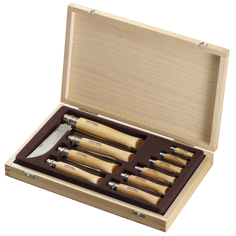 Opinel Stainless Steel Folding Knife Collector Set 001311