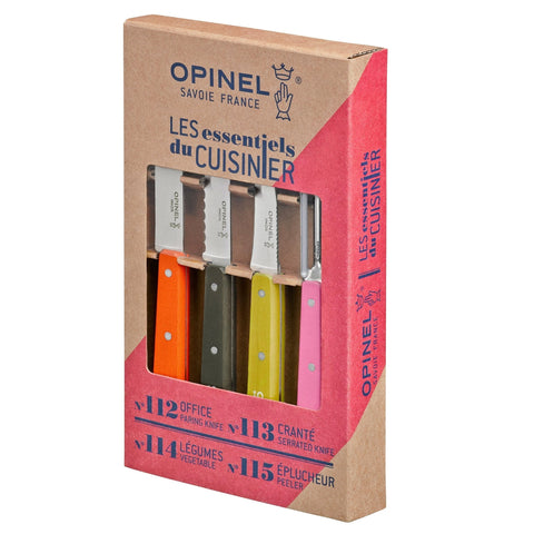 Opinel Essential Small Kitchen Knife Set 001452