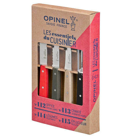 Opinel Essential Small Kitchen Knife Set 001626