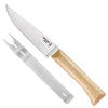 Opinel Cheese Knife and Fork Set 001834