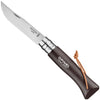 Opinel  No.08 Stainless Steel Folding Knife with Lanyard 002211