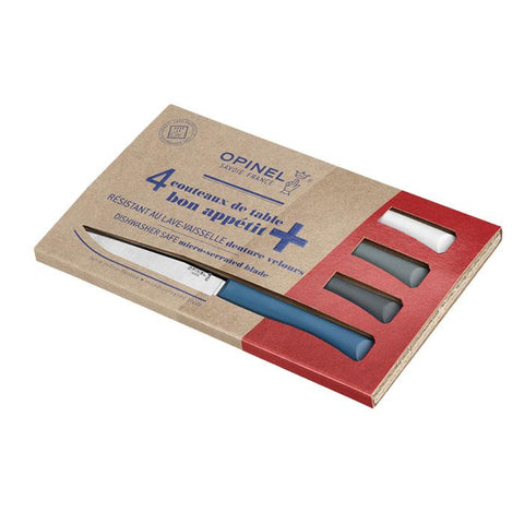 Opinel Bon Appétit+ - Set of 4 knives 002349