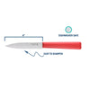 Opinel N312 Essential+ Paring Knife Red 6  002352