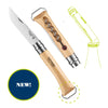 Opinel No.10 Corkscrew Stainless Steel Folding Knife with Bottle Opener 002578