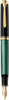 Pelikan M800 Souveraen Black/Green Fountain Pen With Gold, Fine 995704