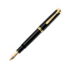 Pelikan M1000 Souveraen Black Fountain Pen With Gold, Fine 987388