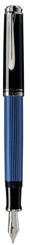 Pelikan M 405 Fountain Pen Souverän Black-Blue Broad 932780