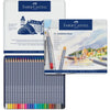 Faber-Castell Goldfaber Aqua watercolour pencil tin of 24 114624