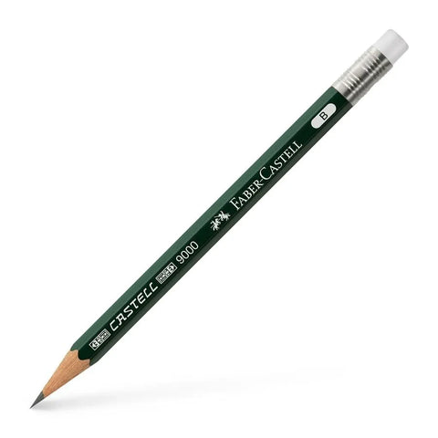 Faber-Castell Perfect pencil Castell 9000 graphite pencil B, spare pencil 119038