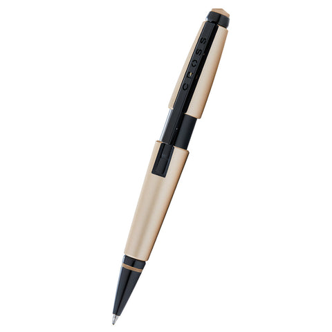 Cross Edge Matte Hazelnut Lacquer Gel Rollerball Pen AT0555-14