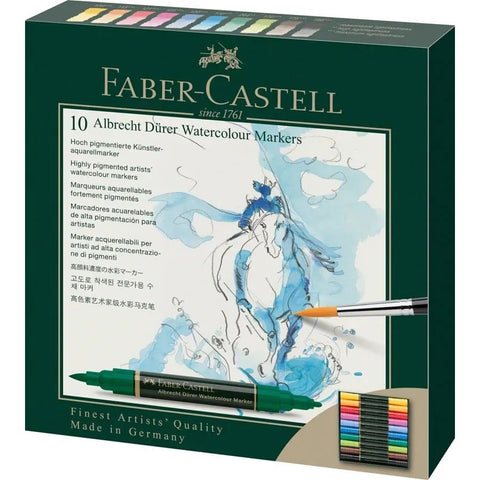 Faber-Castell Albrecht Dürer Watercolour Marker wallet of 10 160310