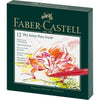 Faber-Castell Pitt Artist Pen Brush India ink pen studio box of 12 167146