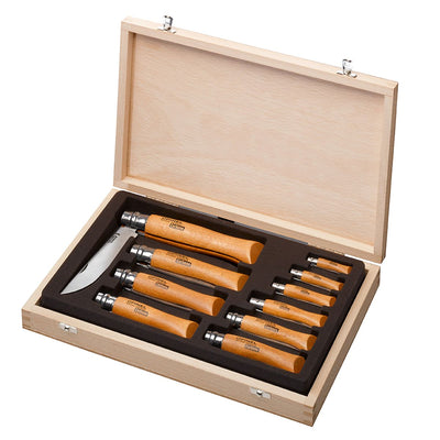 Opinel  Carbon Steel Folding Knife Collector Set 183102