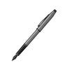 Cross Century II Fountain Pen - Gunmetal Grey with Black Plated Trim AT0086-115FJ