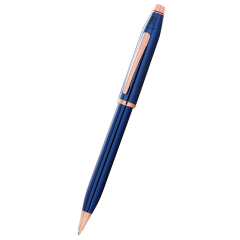 Cross Century II Translucent Lacquer Ballpoint Pen Cobalt Blue AT0082WG-138