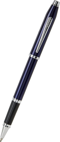 Cross Century II Blue Lacquer Rollerball with Chrome Point AT0085-158