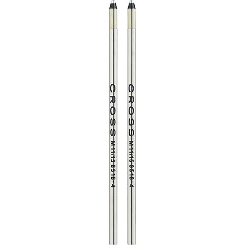 Cross Mini Ballpoint Pen Refill - Black - Medium - Dual Pack 8518-4