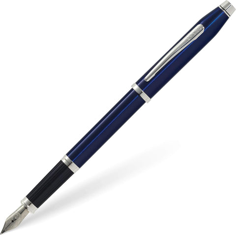 Cross Century II Translucent Cobalt Blue Lacquer Ballpoint Pen AT0086-103FS