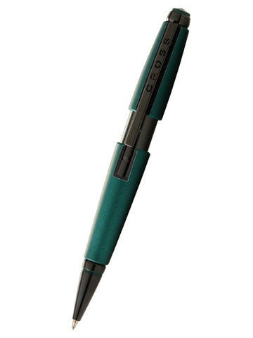 Cross Edge Matte Green Lacquer Gel Rollerball Pen AT0555-13