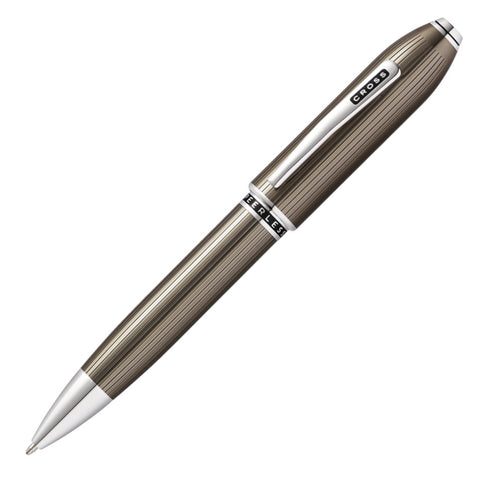 Cross Bailey CROSS Peerless Translucent Titanium Gray Ballpoint Pen AT0702-13