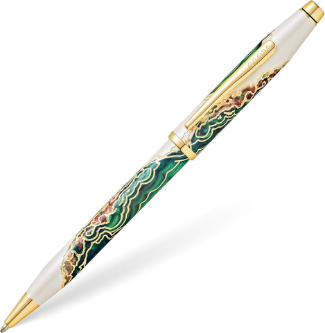 Cross Wanderlust Refillable Ballpoint Pen, Ballpoint Gold-Plated Appoinments AT0752-2