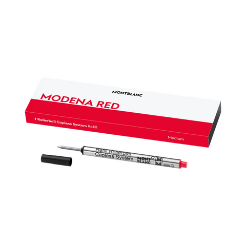 Montblanc Refill Rollerball Capless Medium 1x1 Modena Red 128244