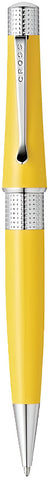 Cross Beverly Sunrise Yellow Pearlescent Lacquer Ballpoint Pen AT0492-20