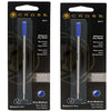 Cross 8511 Refills for Ballpoint Pens, Medium, Blue Ink, 2/Pack (8511)