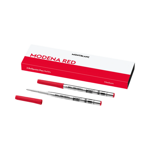 Montblanc Refill Ballpoint  Medium 2x1 Modena Red 128216