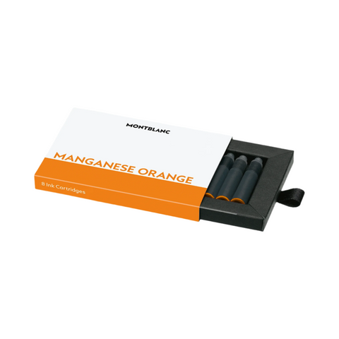 Montblanc Ink Cartridges Manganese Orange 1Pack=8Cartridges 128207