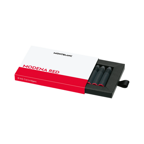 Montblanc Ink Cartridges Modena Red 1Pack=8Cartridges 128205